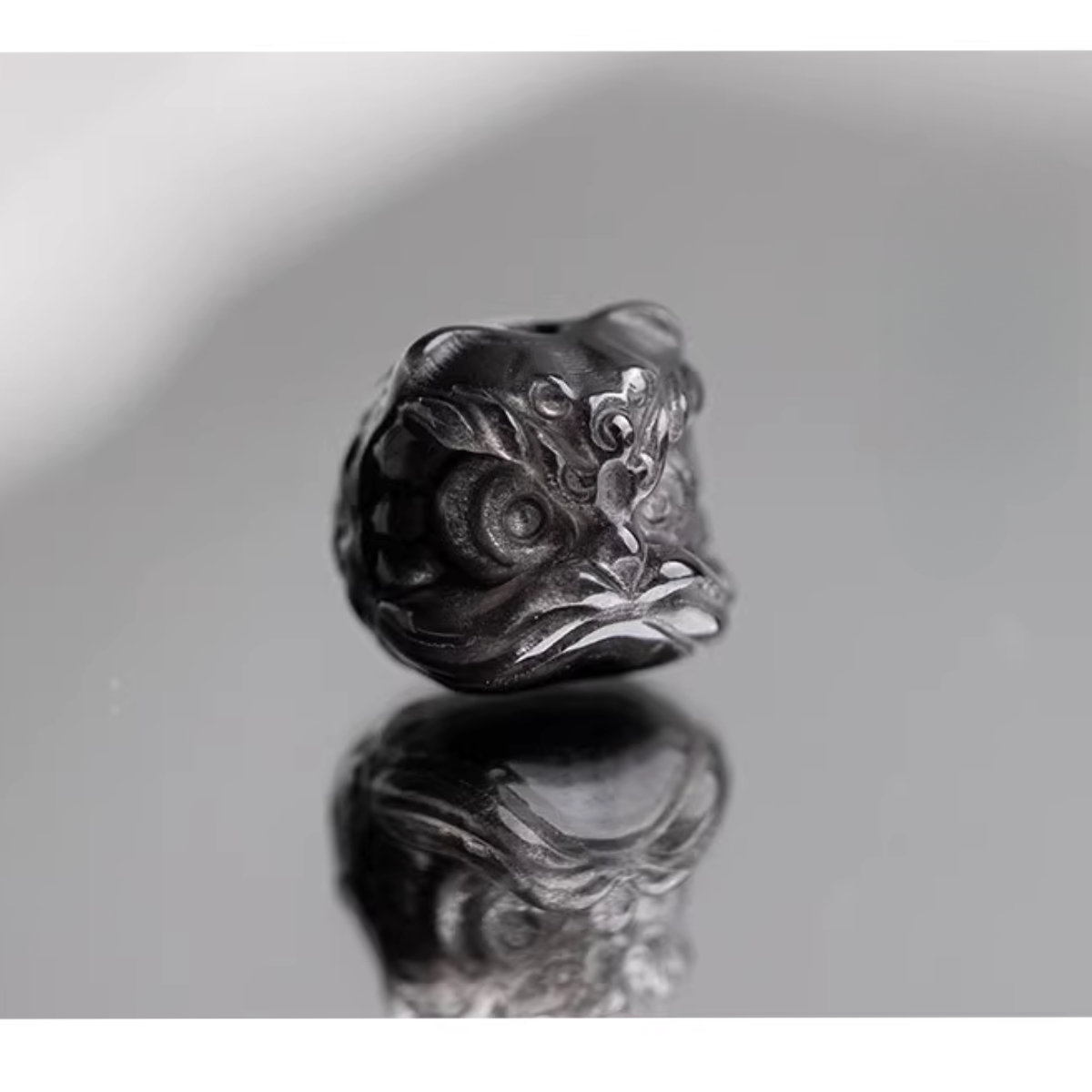 Guardian Fortune Black Obsidian Lion Bracelet