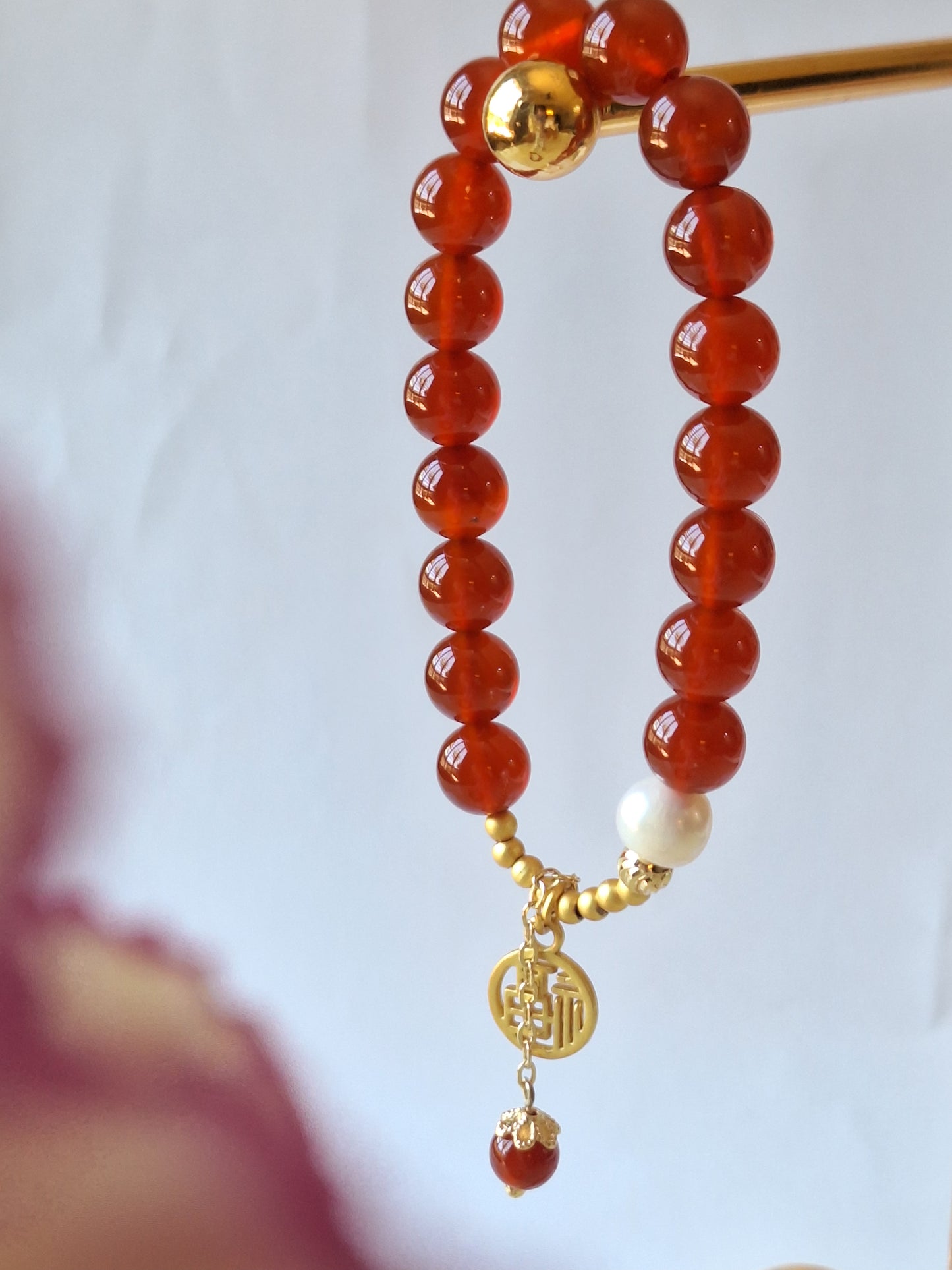 Peaceful Blessing Bracelet "红福平安"