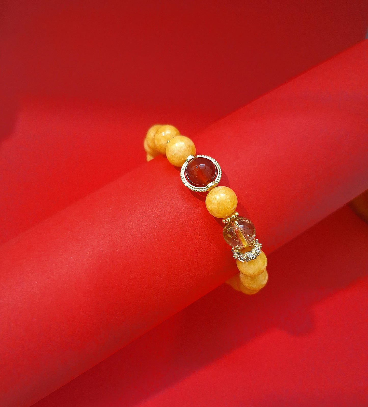 Golden Harmony Energy Bracelet