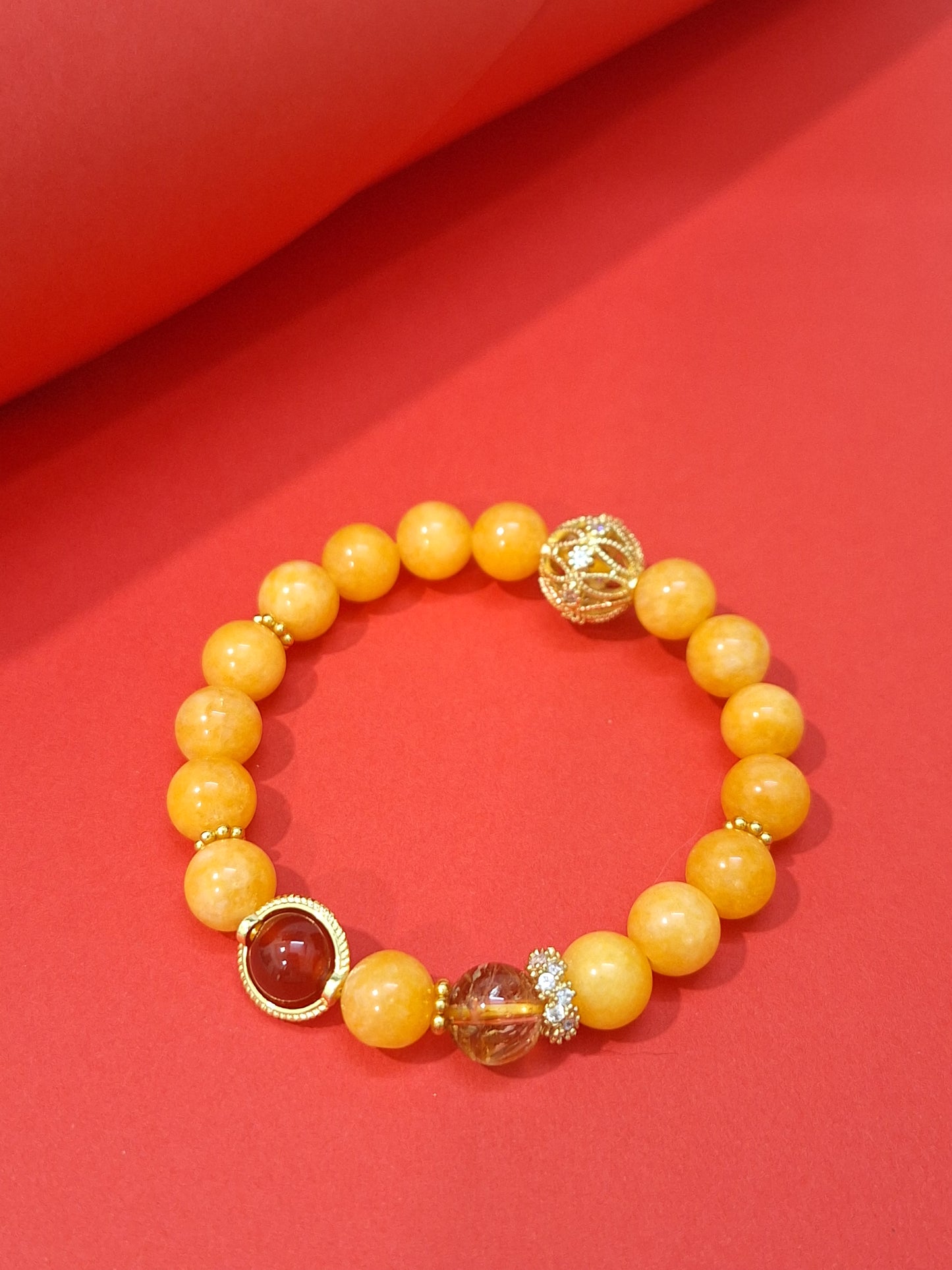 Golden Harmony Energy Bracelet